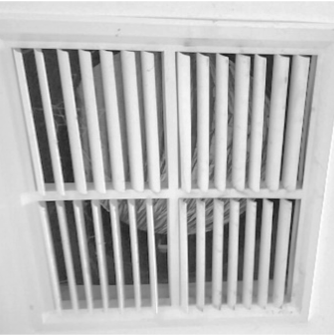 Heatsaver White Vent Cover (HS6)