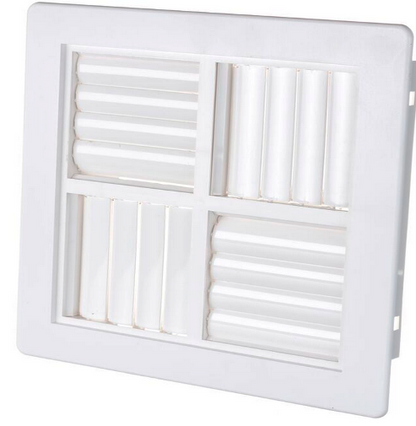 Heatsaver White Vent Cover - Metalflex (HS8)